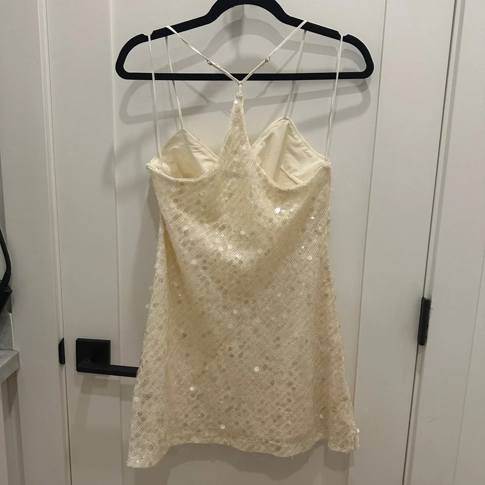 Abercrombie Embellished Slip Mini (Med Petite) worn once - Picture 4 of 4